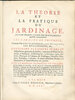 Another image of LA THEORIE ET LA PRATIQUE DU JARDINAGE. by (DEZALLIER D'ARGENVILLE, A. J.)